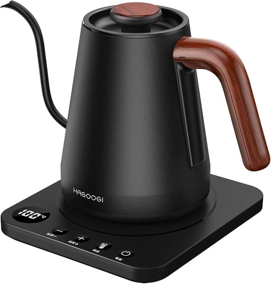 Amazon | HAGOOGI (ハゴオギ) 電気ケトル 1L 細口 1200W